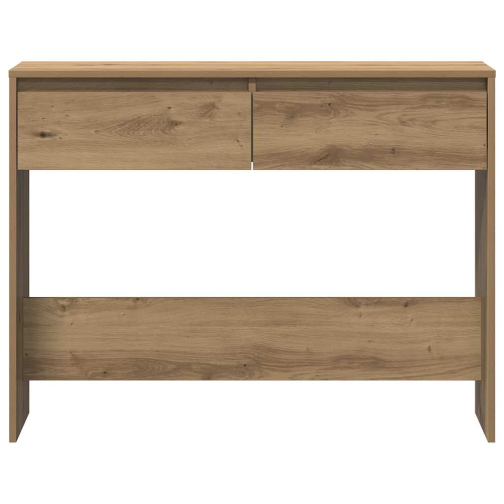 Console Table Artisan Oak 100x35x76.5 cm Engineered Wood