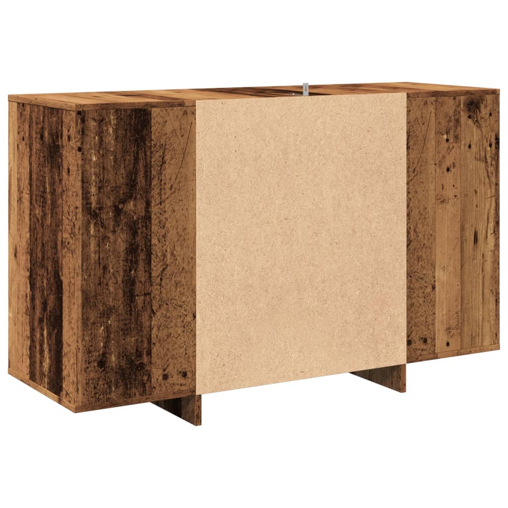 Sideboard Old Wood 120x41x75 cm Engineered Wood