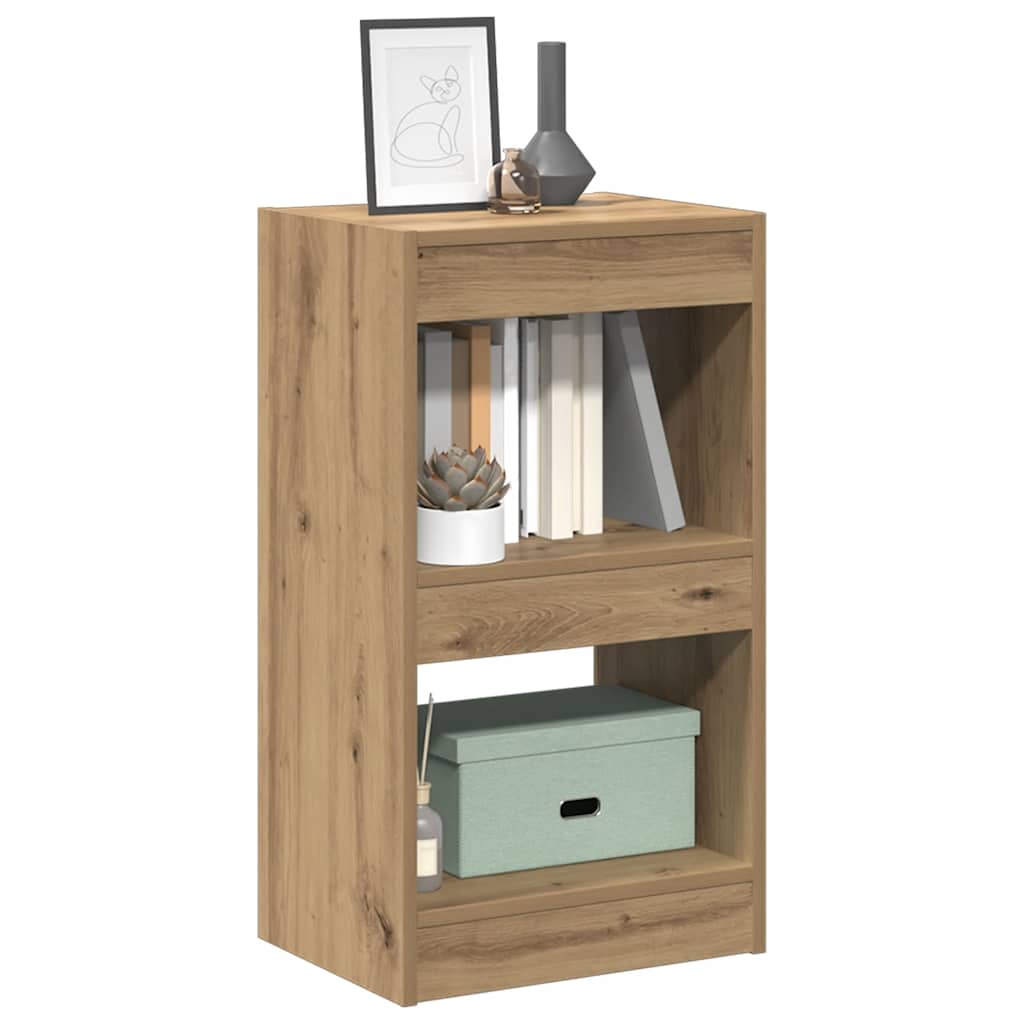 Book Cabinet/Room Divider Artisan Oak 40x30x72 cm