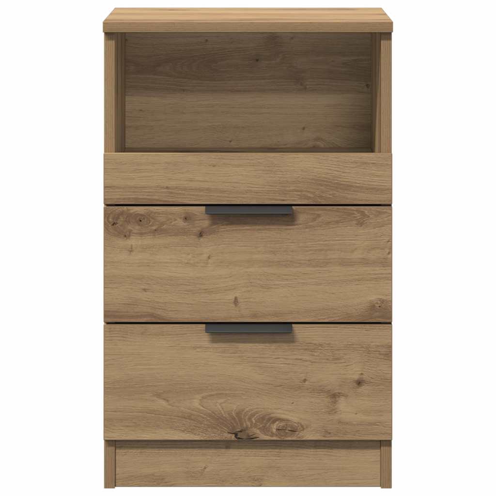 Bedside Cabinet Artisan Oak 40x36x65 cm Engineered Wood