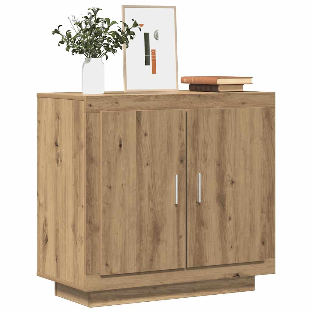 Sideboard Artisan Oak 80x40x75 cm Engineered Wood