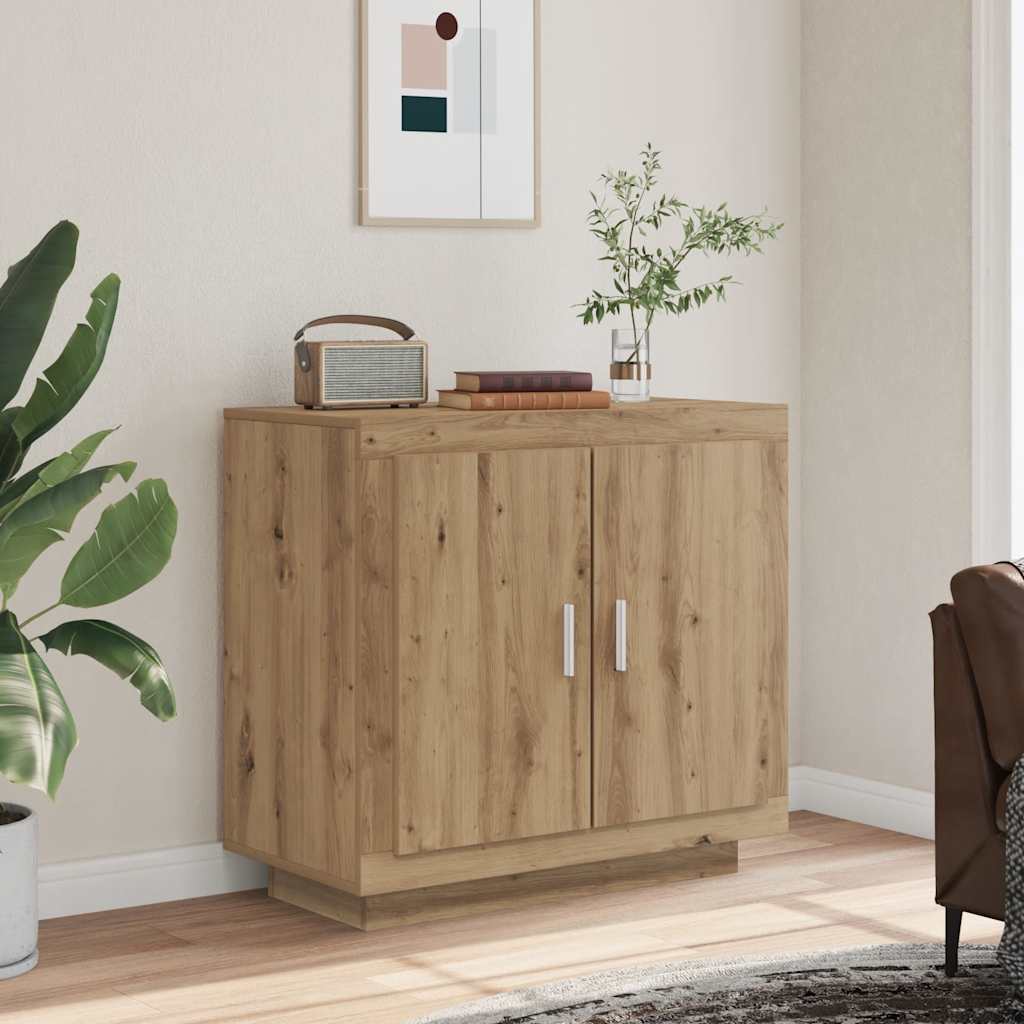 Sideboard Artisan Oak 80x40x75 cm Engineered Wood