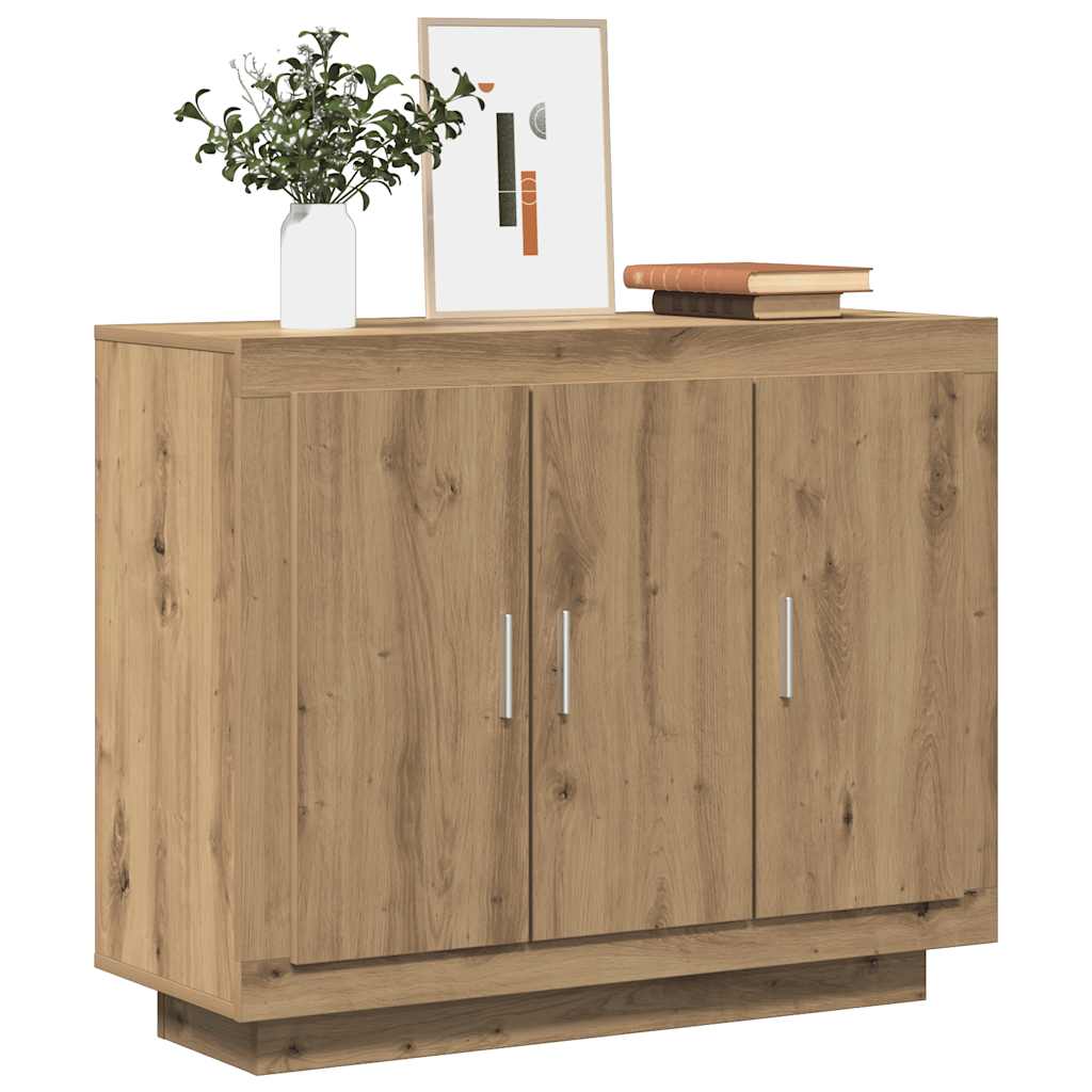 Sideboard Artisan Oak 92x35x75 cm Engineered Wood