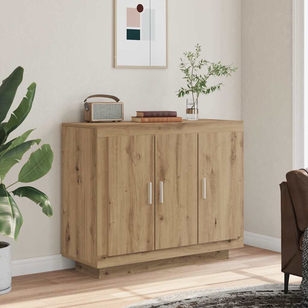 Sideboard Artisan Oak 92x35x75 cm Engineered Wood
