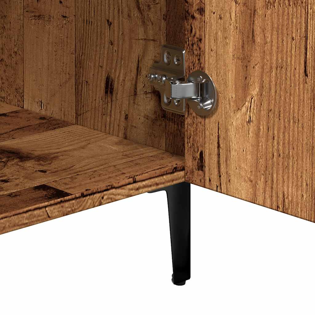 Sideboard Old Wood 90x34x80 cm Engineered Wood