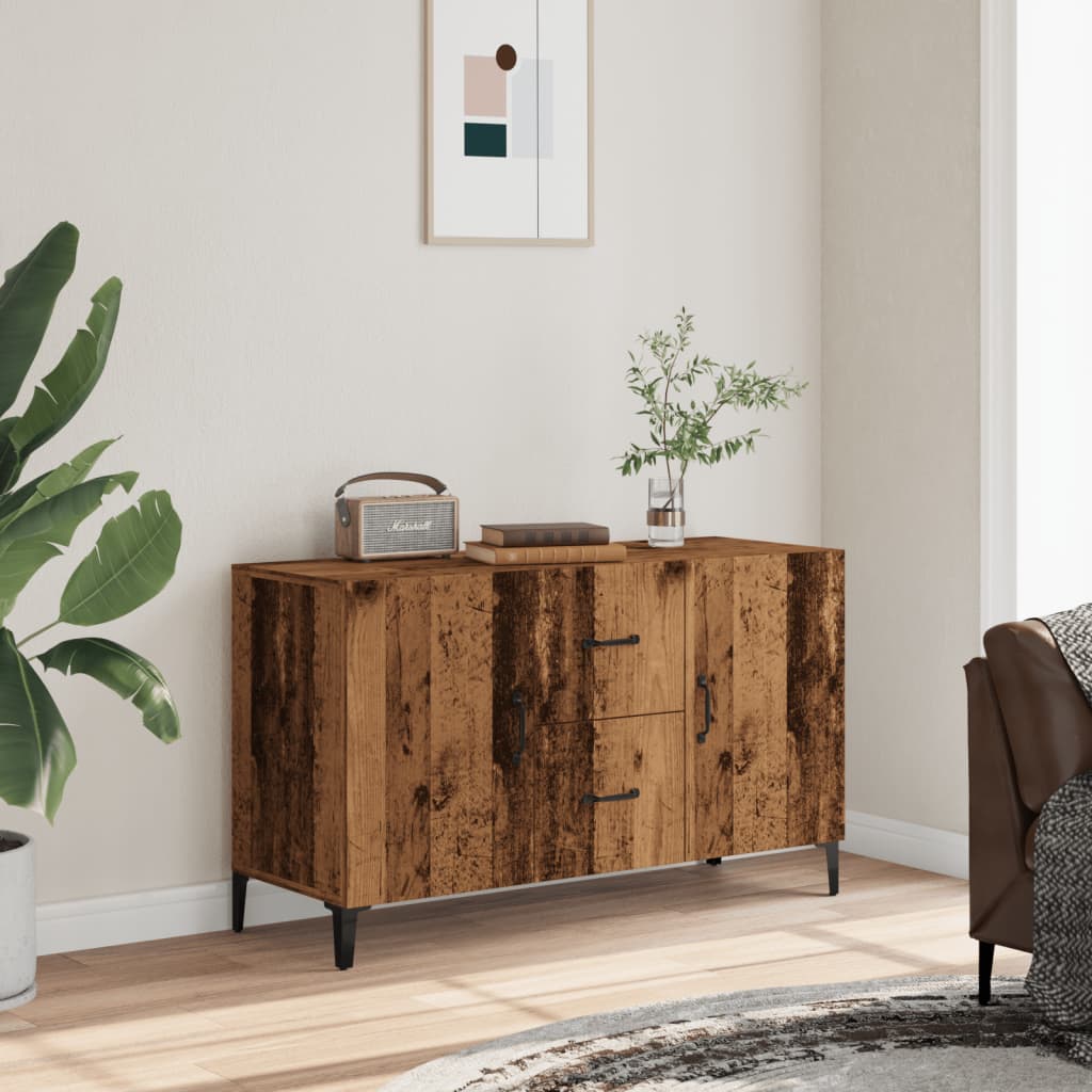 Sideboard Old Wood 100x36x60 cm Engineered Wood