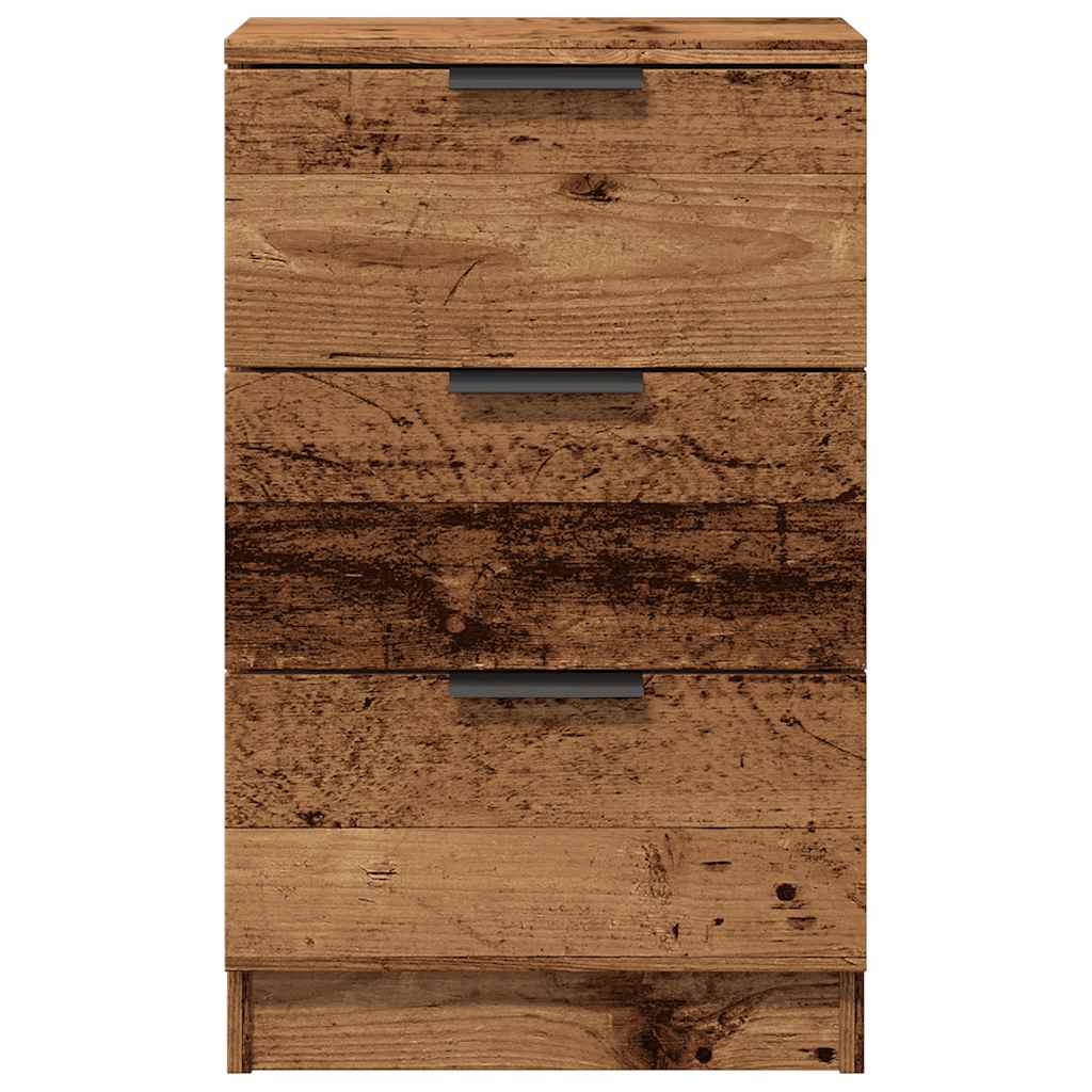 Bedside Cabinet Old Wood 40x36x65 cm Engineered Wood