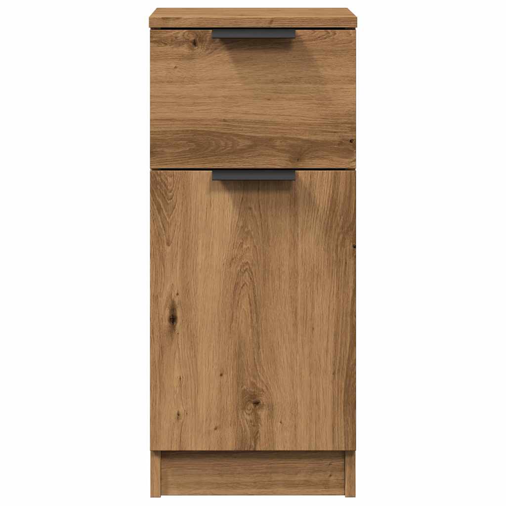 Sideboards 2 pcs Artisan Oak 30x30x70 cm Engineered Wood