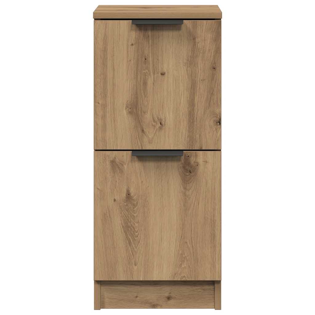 Sideboards 2 pcs Artisan Oak 30x30x70 cm Engineered Wood