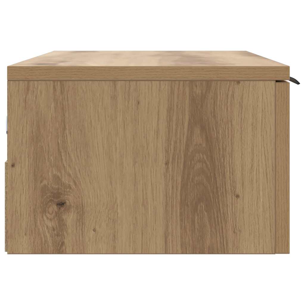 Wall Cabinet Artisan Oak 68x30x20 cm Engineered Wood