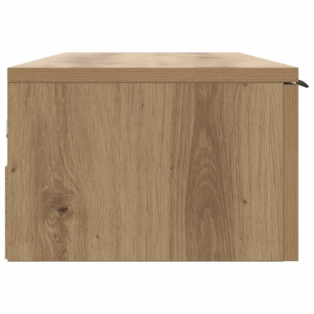 Wall Cabinet Artisan Oak 102x30x20 cm Engineered Wood