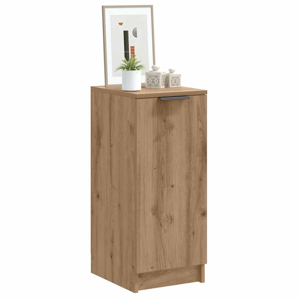 Shoe Cabinet Artisan Oak 29.5x35x70 cm Engineered Wood