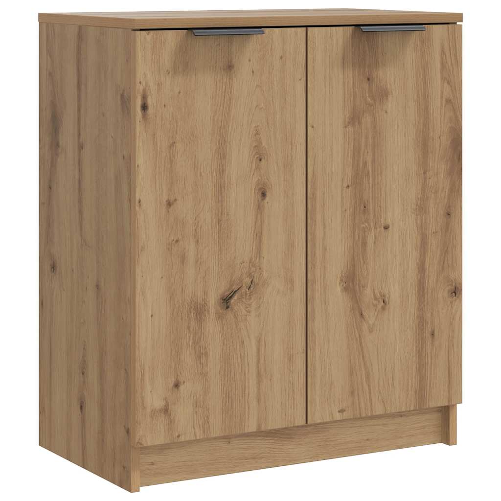 Shoe Cabinet Artisian Oak 59x35x70 cm Engineered Wood
