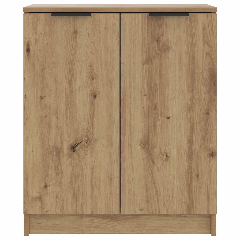 Shoe Cabinet Artisian Oak 59x35x70 cm Engineered Wood