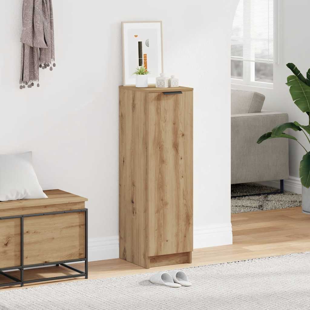 Shoe Cabinet Artisan Oak 29.5x35x100.5 cm Engineered Wood