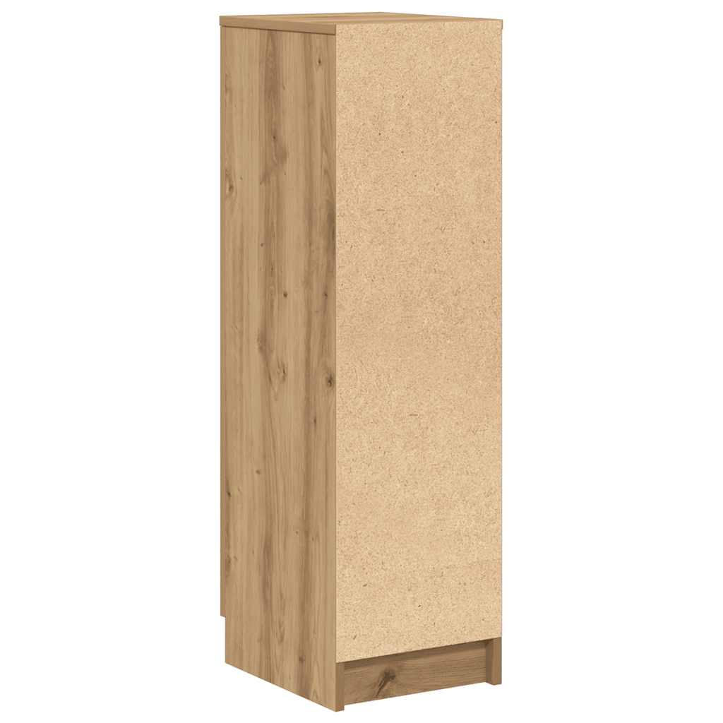 Shoe Cabinet Artisan Oak 29.5x35x100.5 cm Engineered Wood