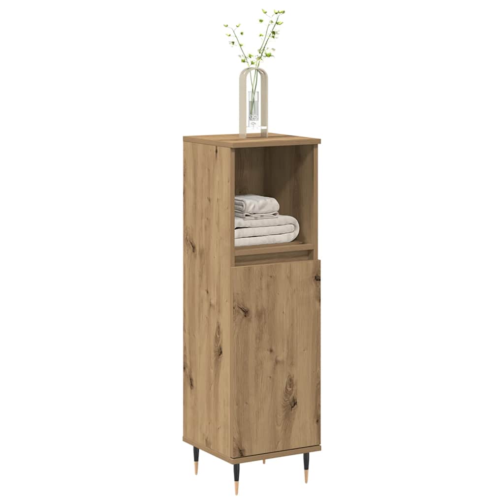 Shoe Cabinet Artisian Oak 59x35x100.5 cm Engineered Wood