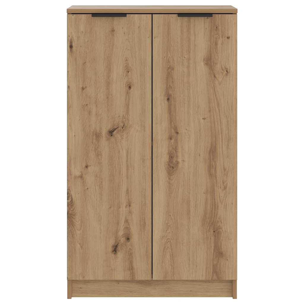 Shoe Cabinet Artisian Oak 59x35x100.5 cm Engineered Wood