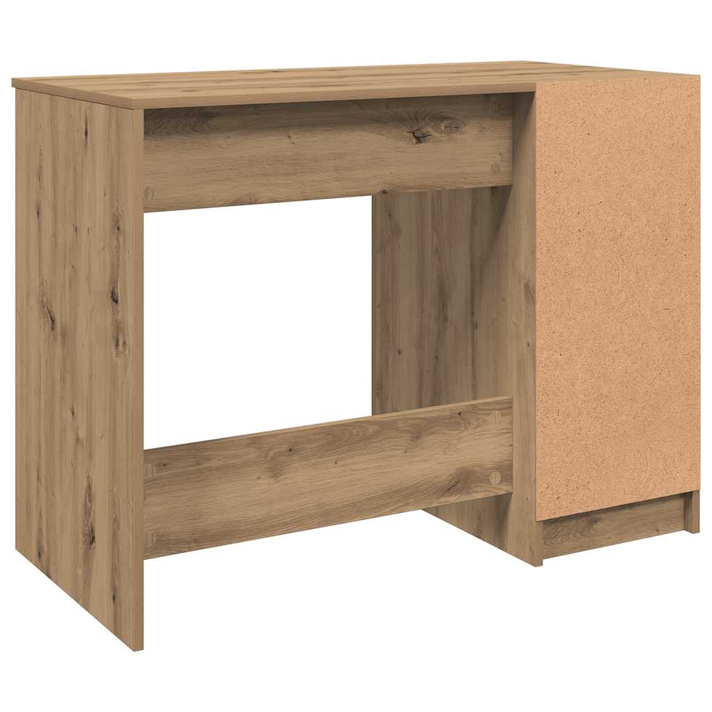 Desk Artisan Oak 100x50x75 cm Engineered Wood