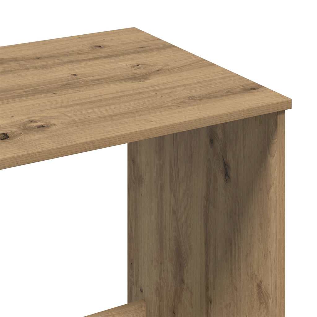 Desk Artisan Oak 100x50x75 cm Engineered Wood