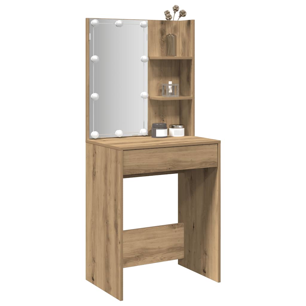 Dressing Table 60 X 40 X 140 Cm Engineered Wood