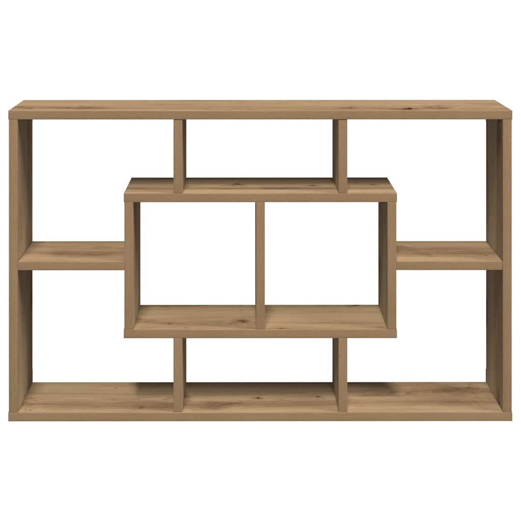 Wall Shelf Artisan Oak 85x16x52.5 cm Engineered Wood