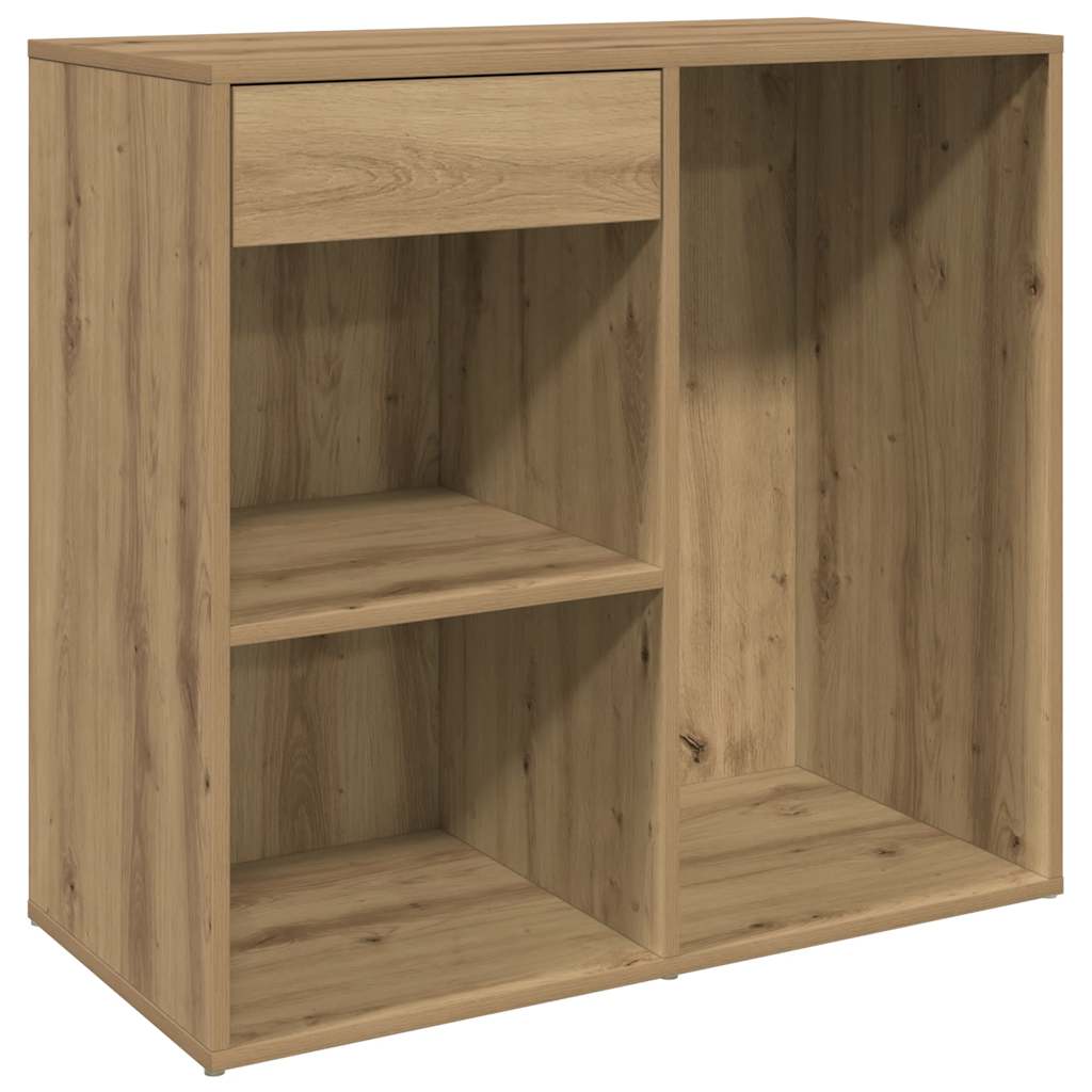 Cosmetic Cabinet Artisan Oak 80x40x75 cm Engineered Wood