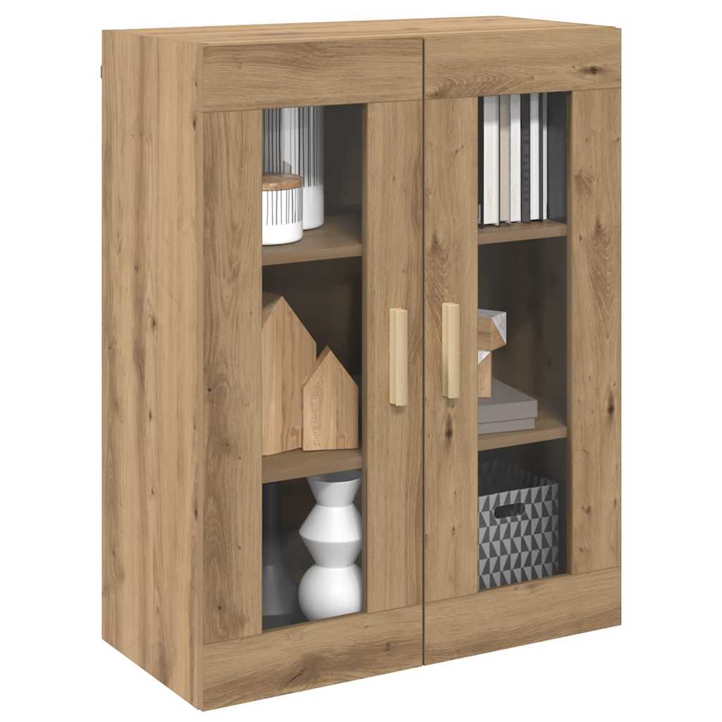 Hanging Wall Cabinet Artisian Oak 69.5x34x90 cm
