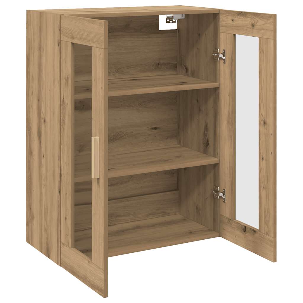 Hanging Wall Cabinet Artisian Oak 69.5x34x90 cm
