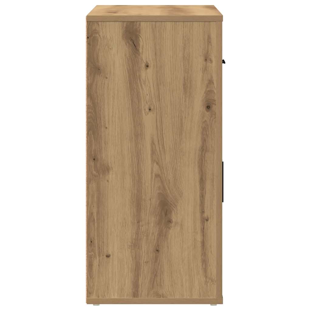Sideboard Artisian Oak 80x33x70 cm Engineered Wood