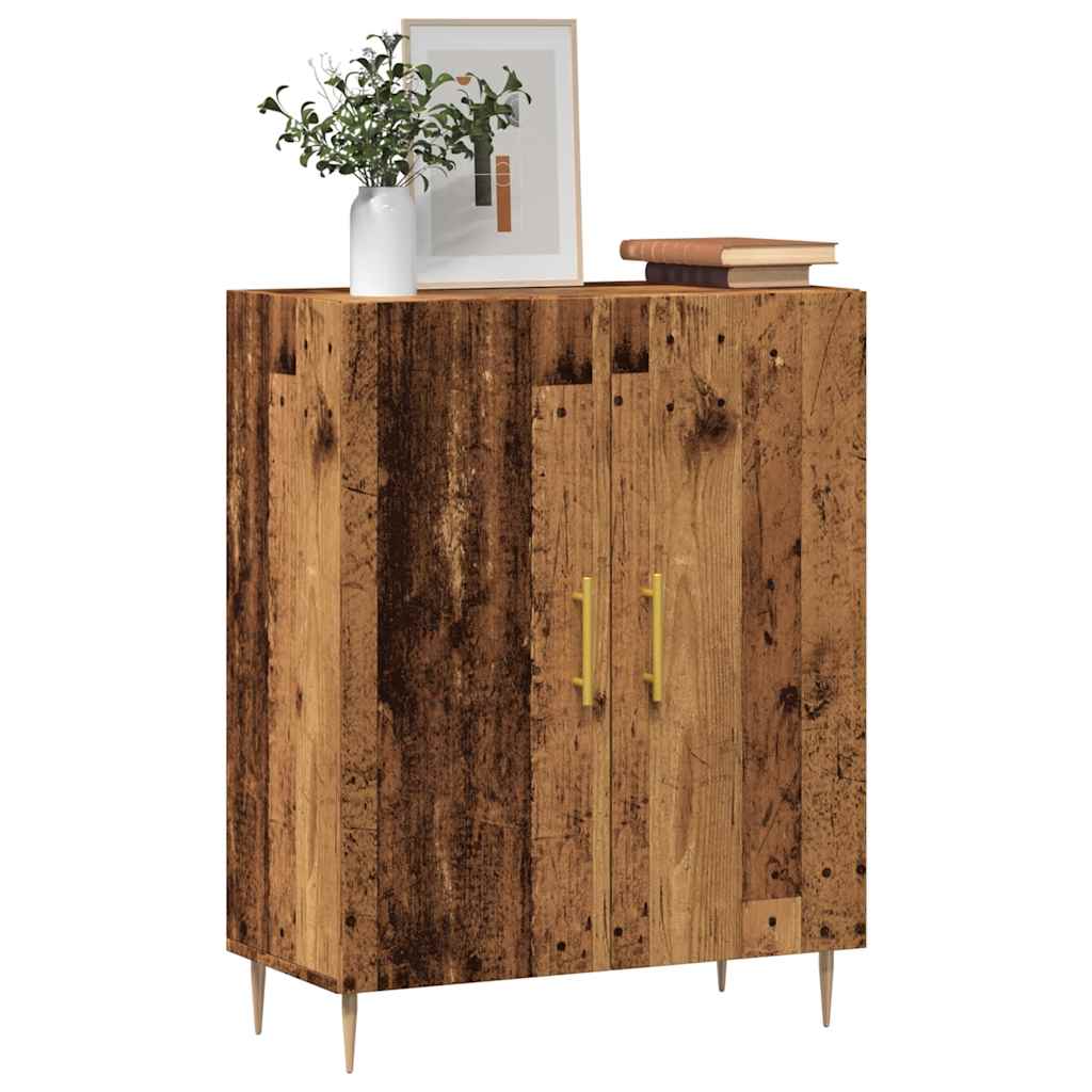 Sideboard Old Wood 69.5x34x90 cm Engineered Wood