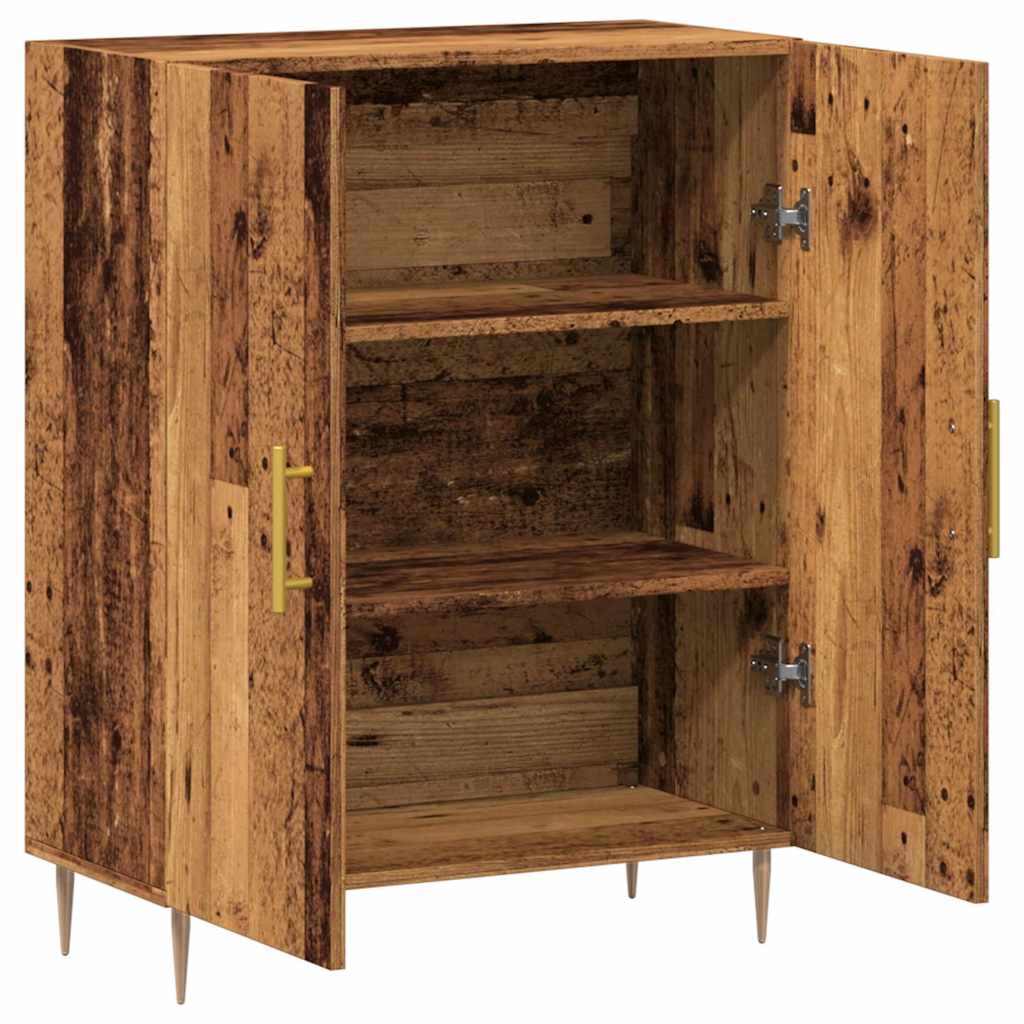 Sideboard Old Wood 69.5x34x90 cm Engineered Wood