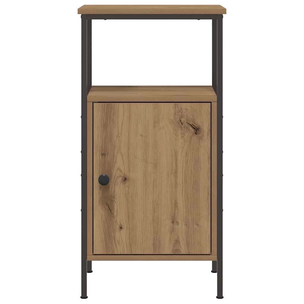 Bedside Cabinets 2 pcs Artisan Oak 41x31x80 cm Engineered Wood