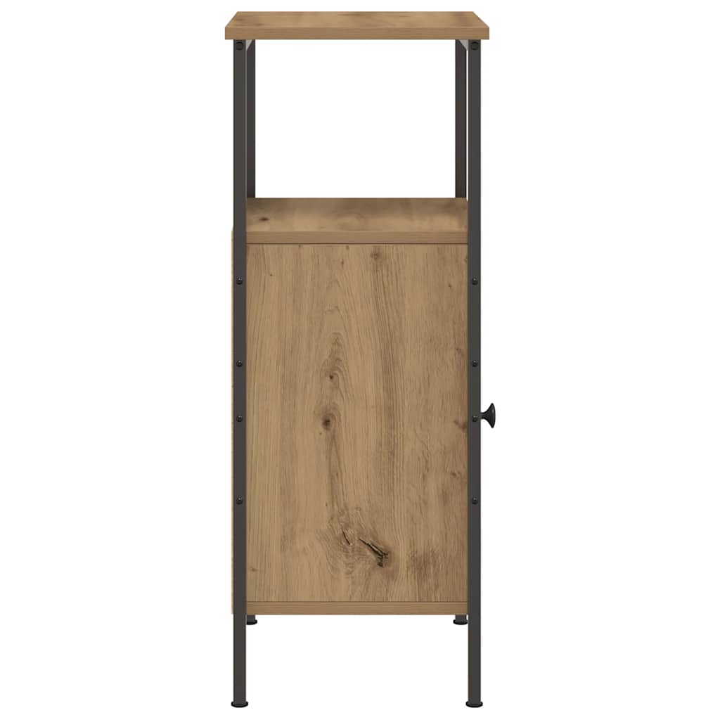 Bedside Cabinets 2 pcs Artisan Oak 41x31x80 cm Engineered Wood