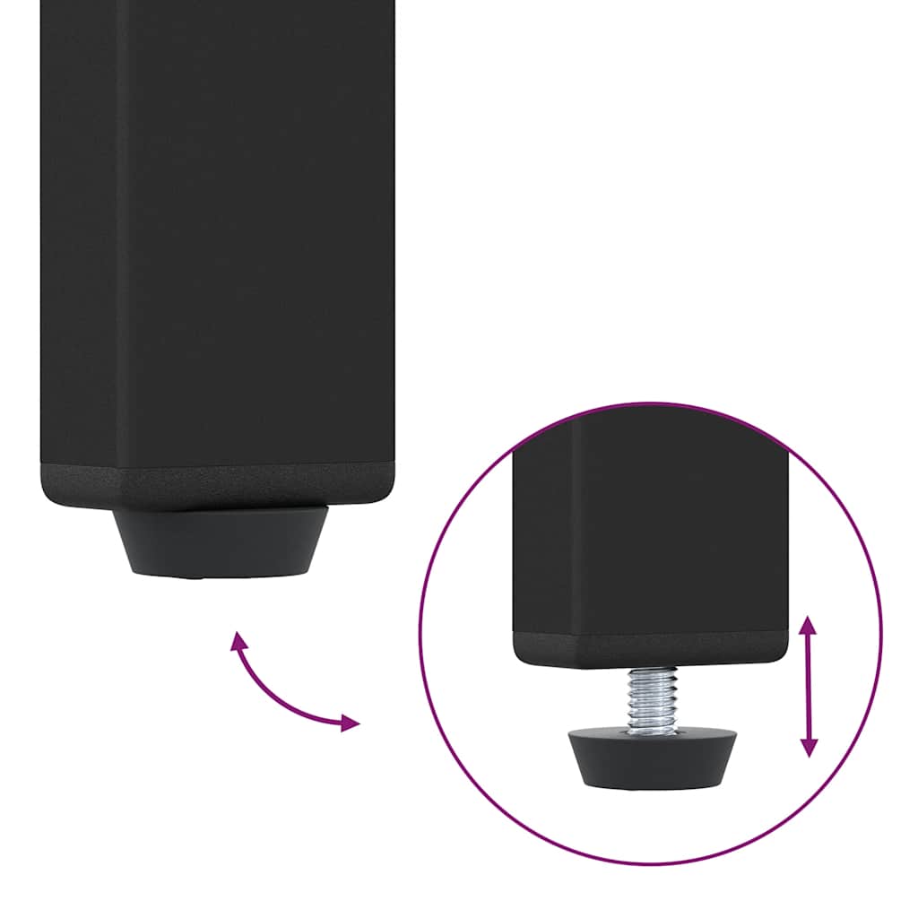 Bedside Cabinets 2 pcs Artisan Oak 41x31x80 cm Engineered Wood