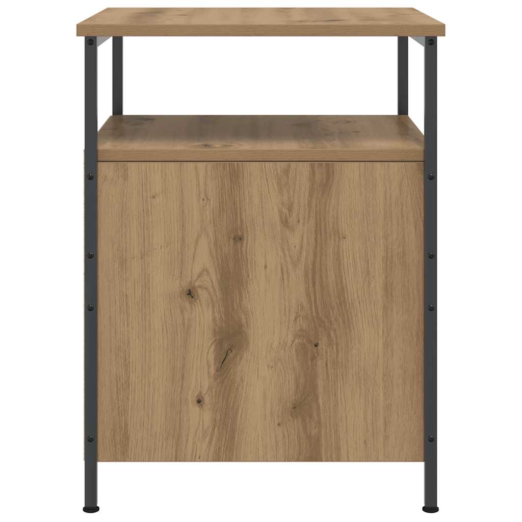 Bedside Cabinet Artisan Oak 44x45x60 cm Engineered Wood