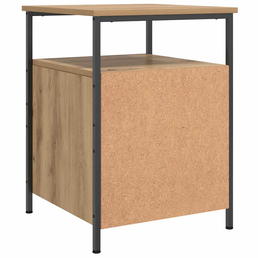 Bedside Cabinet Artisan Oak 44x45x60 cm Engineered Wood