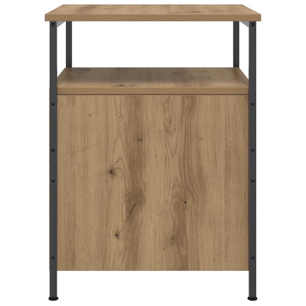 Bedside Cabinets 2 pcs Artisan Oak 44x45x60 cm Engineered Wood