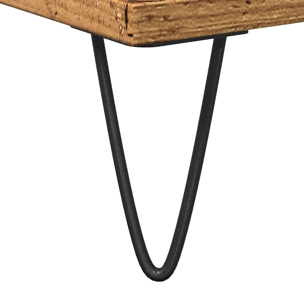 Sideboard Old Wood 101.5x35x70 cm Engineered Wood