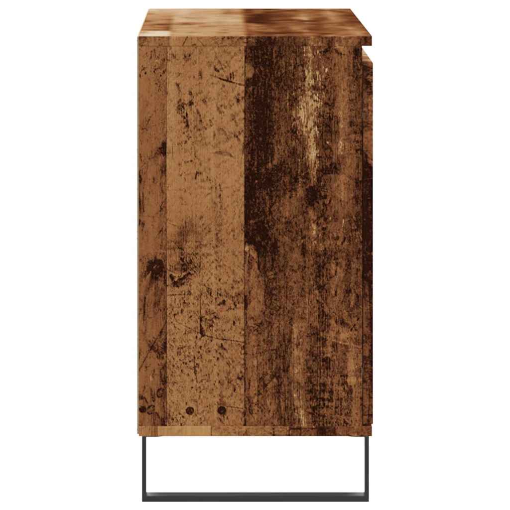 Sideboard Old Wood 101.5x35x70 cm Engineered Wood