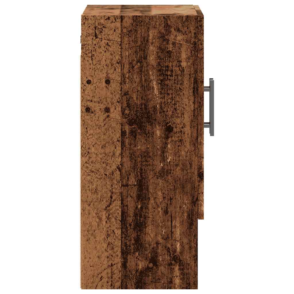 Wall Cabinet Old Wood 60x31x70 cm Engineered Wood