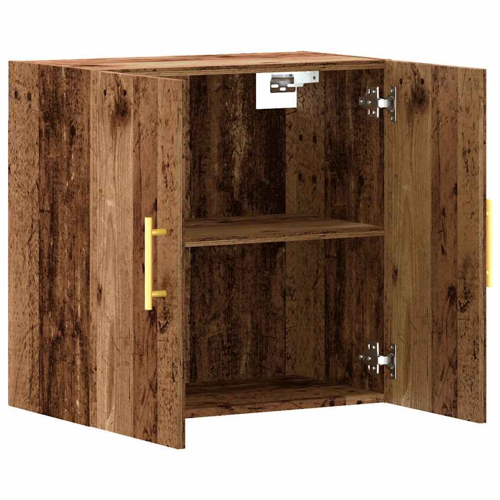 Wall Cabinet Old Wood 60x31x60 cm Engineered Wood