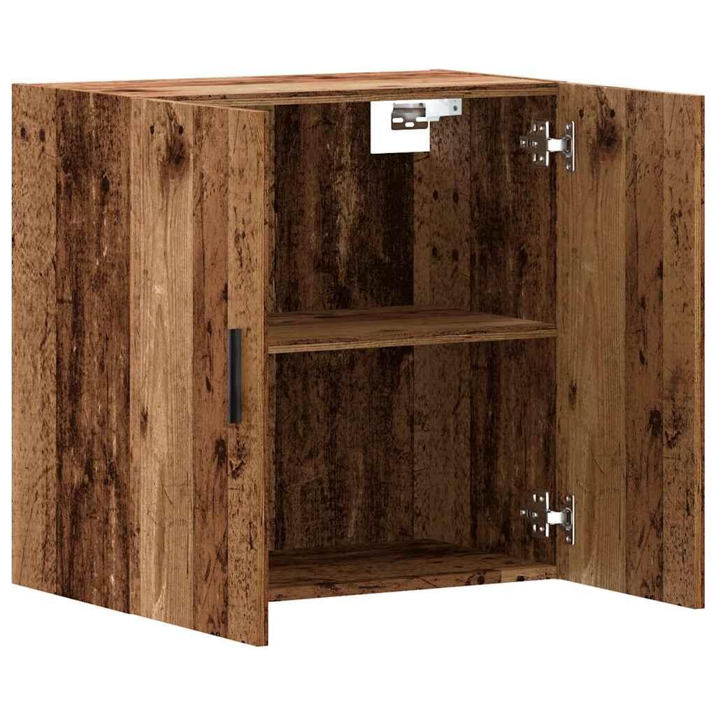 Wall Cabinet Old Wood 60x31x60 cm Engineered Wood
