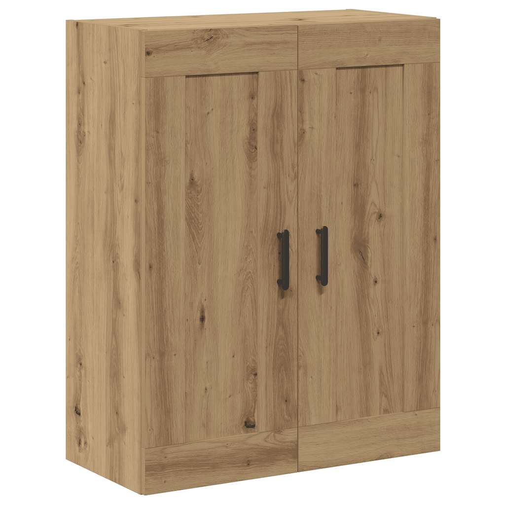 Wall Mounted Cabinet Artisan Oak 69.5x34x90 cm Engineered Wood