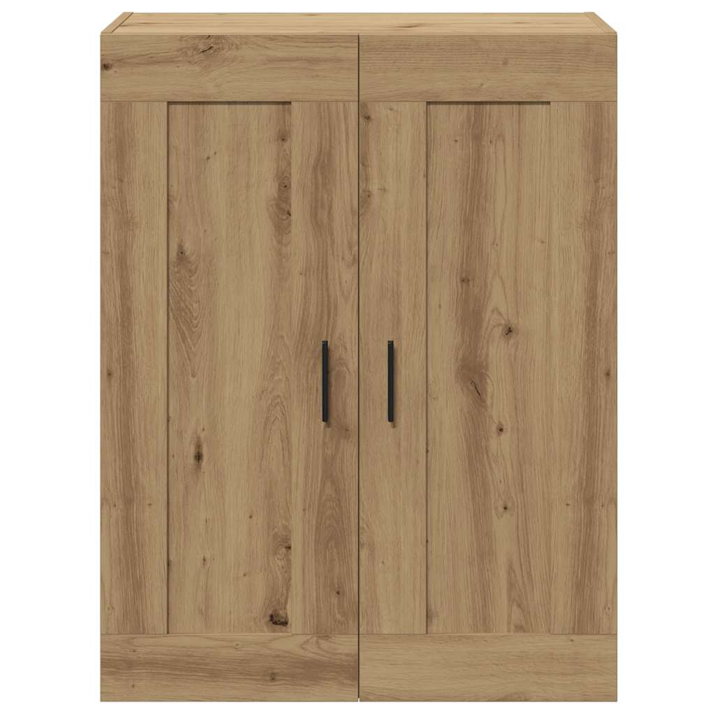 Wall Mounted Cabinet Artisian Oak 69.5x34x90 cm Engineered Wood