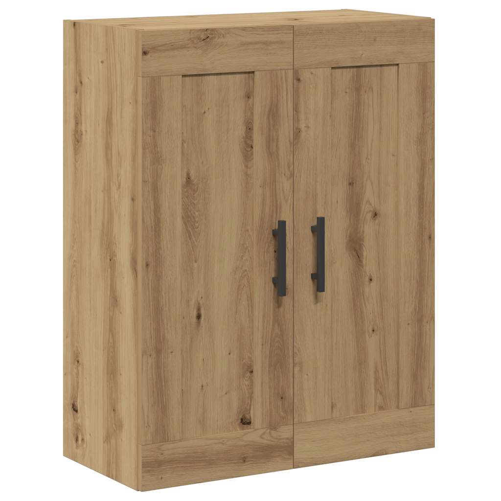 Wall Mounted Cabinet Artisian Oak 69.5x34x90 cm Engineered Wood