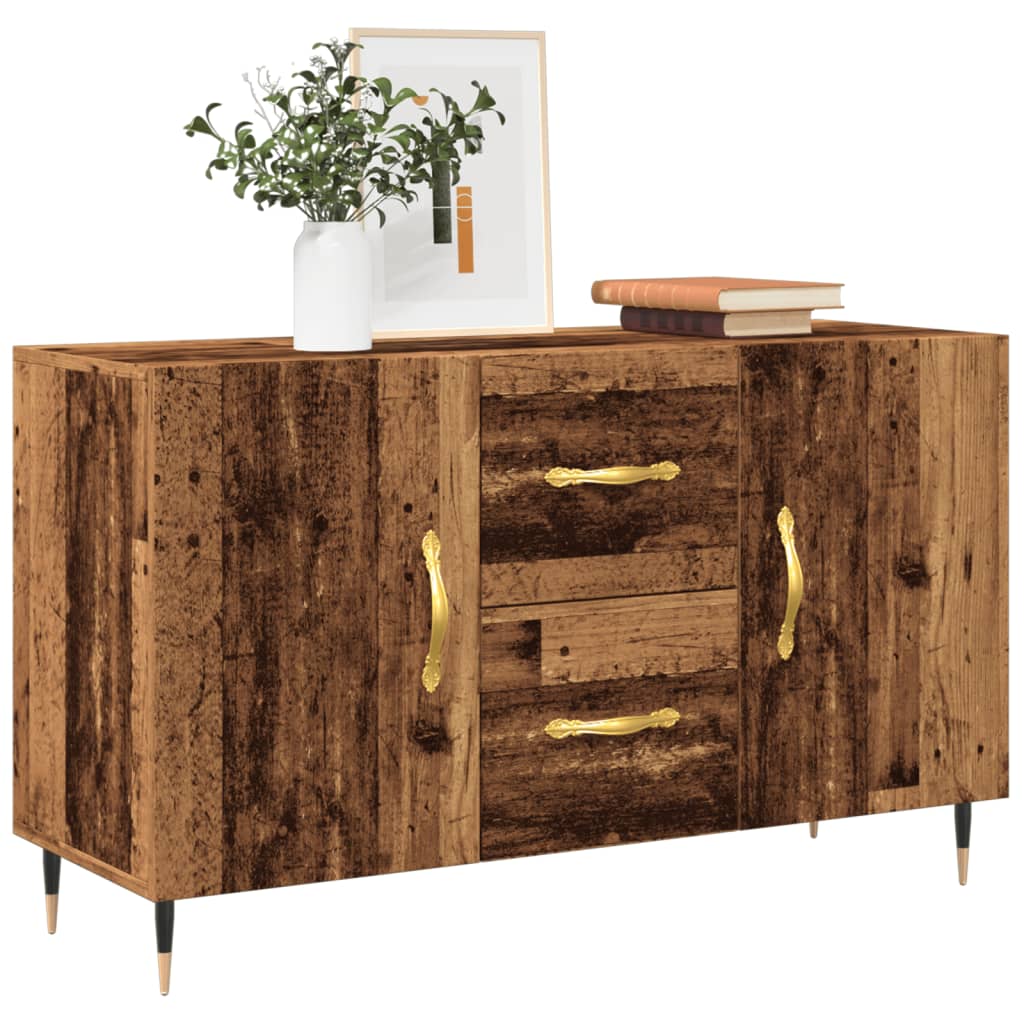 Sideboard Old Wood 100x36x60 cm Engineered Wood