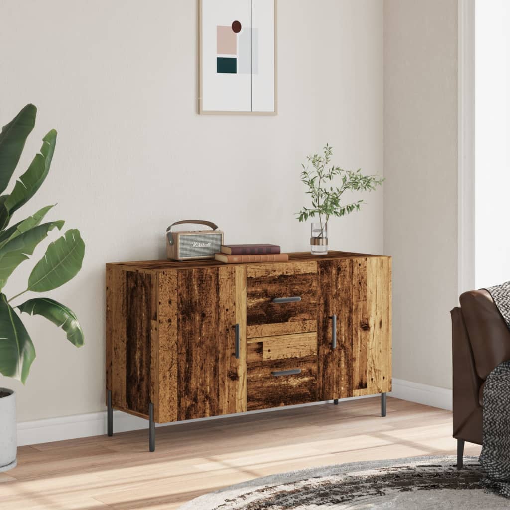 Sideboard Old Wood 100x36x60 cm Engineered Wood