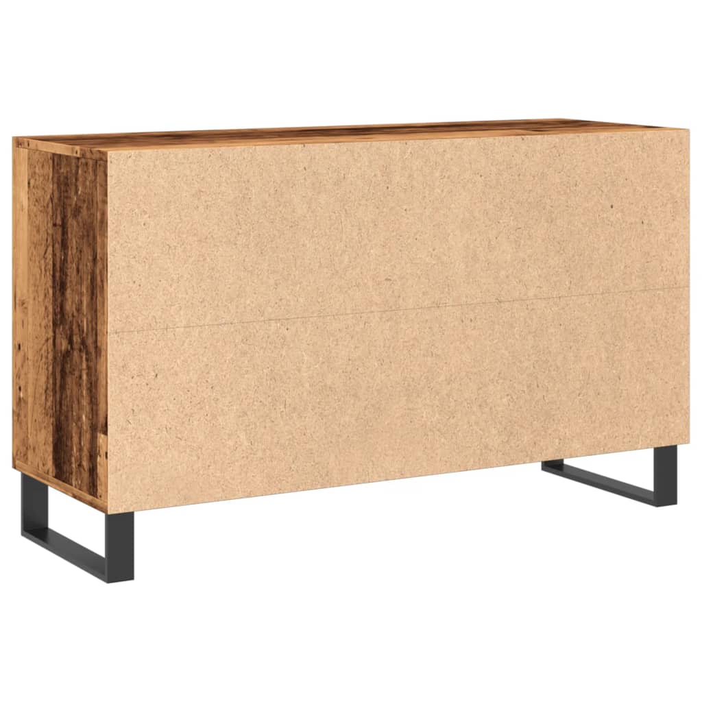 Sideboard Old Wood 100x36x60 cm Engineered Wood