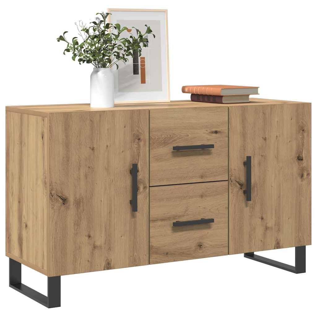 Sideboard Artisan Oak 100x36x60 cm Engineered Wood